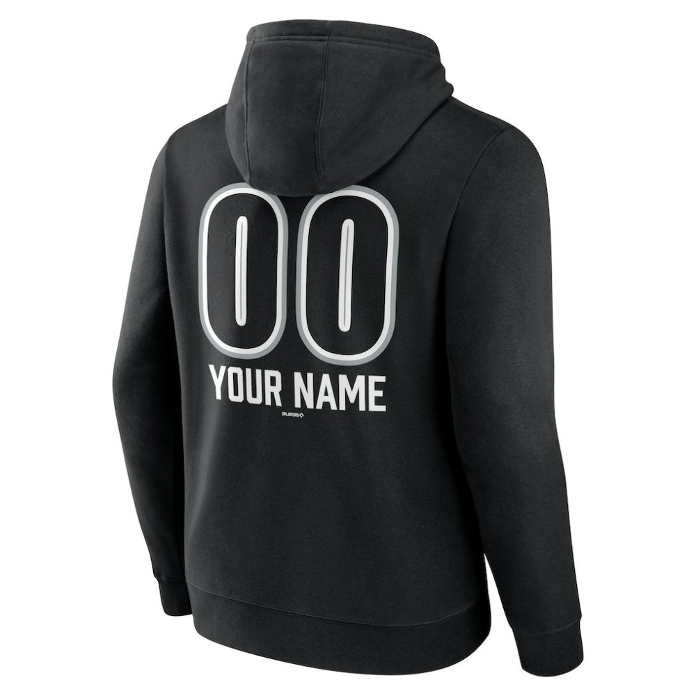 Chicago White Sox Personalized Name & Number Fastball Pullover Hoodie - MLB