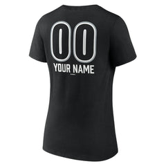 Chicago White Sox Women's Personalized Name & Number Fastball V-Neck T-Shirt - MLB