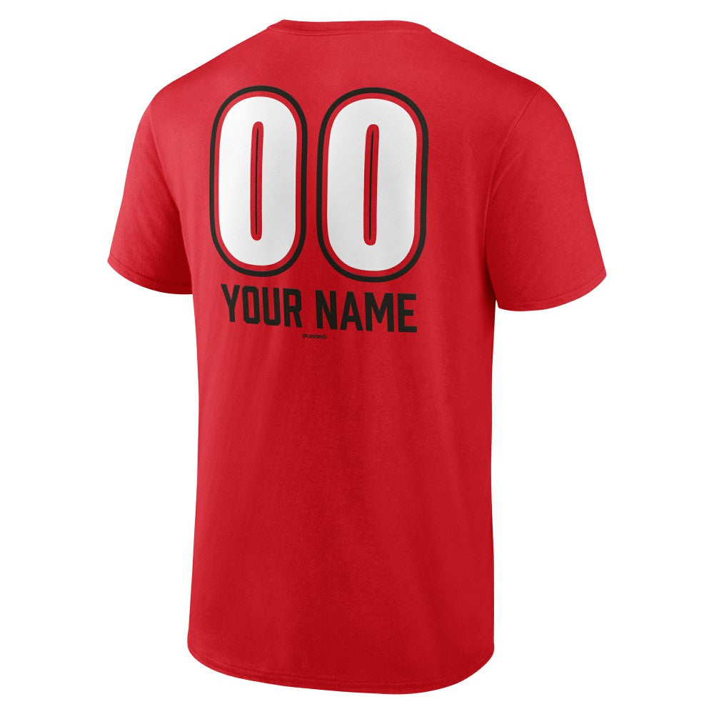 Cincinnati Reds Personalized Name & Number Fastball T-Shirt - MLB
