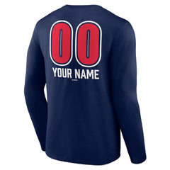 Cleveland Guardians Personalized Name & Number Fastball Long Sleeve T-Shirt - MLB