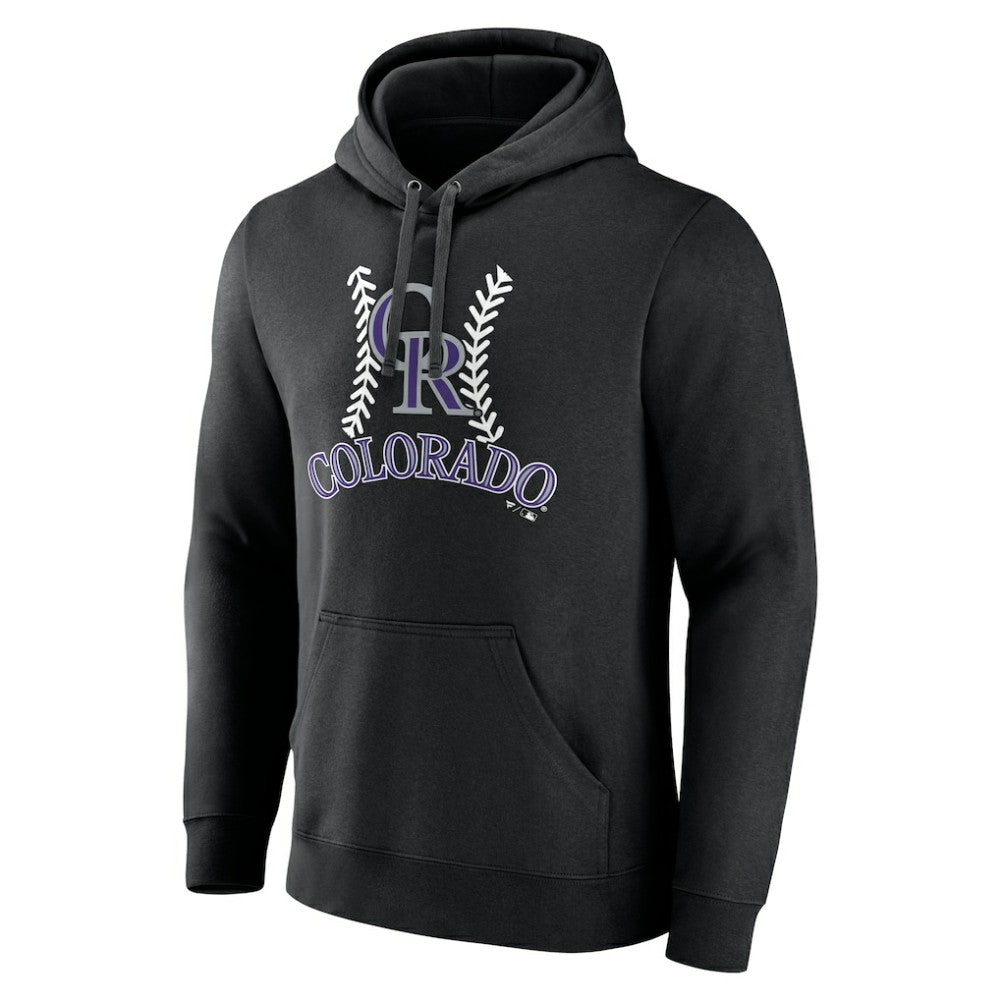 Colorado Rockies Personalized Name & Number Fastball Pullover Hoodie - MLB