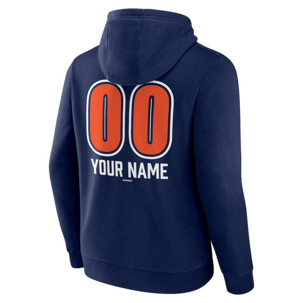 Detroit Tigers Personalized Name & Number Fastball Pullover Hoodie - MLB