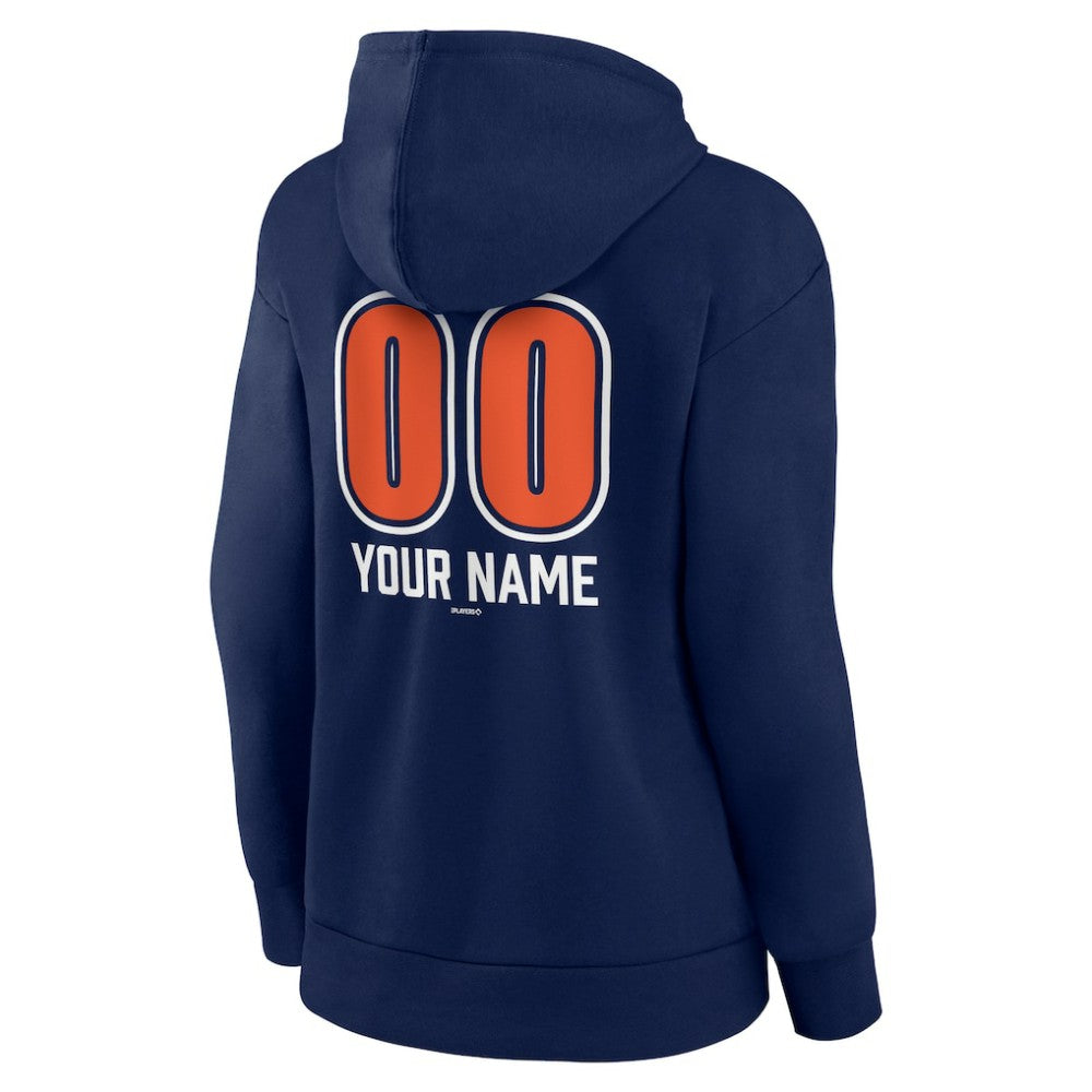 Detroit Tigers Women's Personalized Name & Number Fastball Pullover Hoodie - MLB