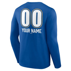 Kansas City Royals Personalized Name & Number Fastball Long Sleeve T-Shirt - MLB