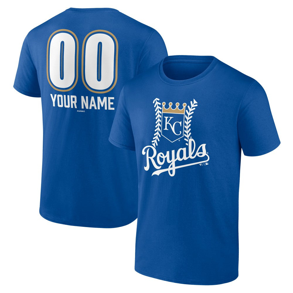 Kansas City Royals Personalized Name & Number Fastball T-Shirt - MLB