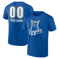 Kansas City Royals Personalized Name & Number Fastball T-Shirt - MLB