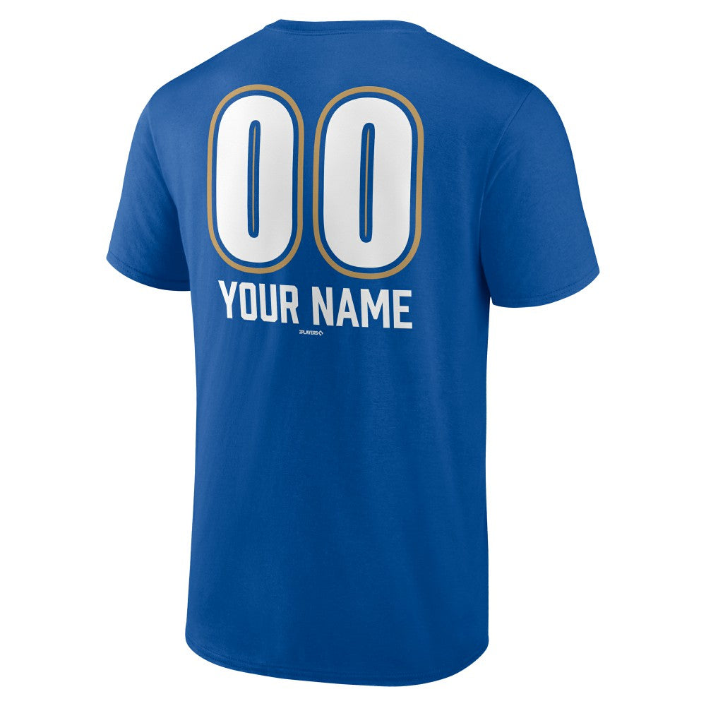 Kansas City Royals Personalized Name & Number Fastball T-Shirt - MLB