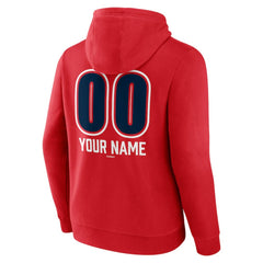 Los Angeles Angels Personalized Name & Number Fastball Pullover Hoodie - MLB