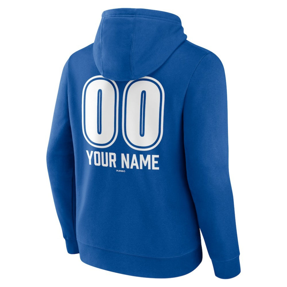 Los Angeles Dodgers Personalized Name & Number Fastball Pullover Hoodie - MLB