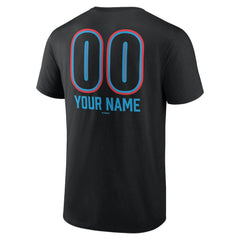 Miami Marlins Personalized Name & Number Fastball T-Shirt - MLB