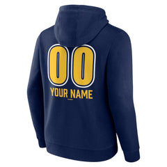 Milwaukee Brewers Personalized Name & Number Fastball Pullover Hoodie - MLB