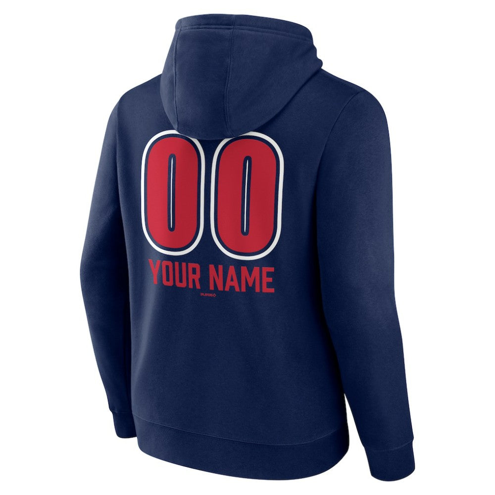 Minnesota Twins Personalized Name & Number Fastball Pullover Hoodie - MLB