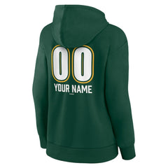 Athletics Women's Personalized Name & Number Fastball Pullover Hoodie - MLB