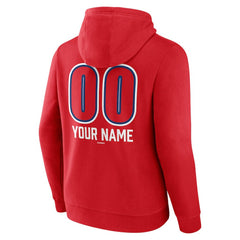 Philadelphia Phillies Personalized Name & Number Fastball Pullover Hoodie - MLB
