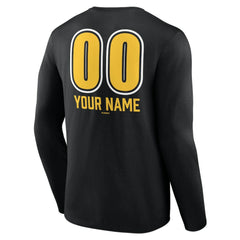 Pittsburgh Pirates Personalized Name & Number Fastball Long Sleeve T-Shirt - MLB