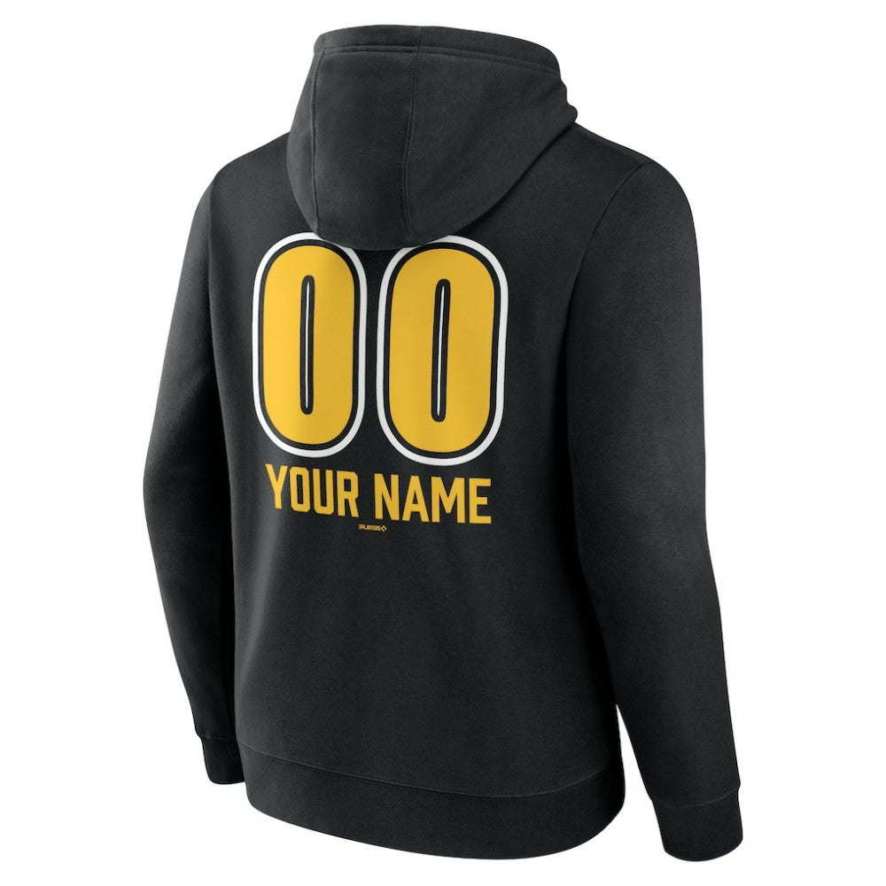 Pittsburgh Pirates Personalized Name & Number Fastball Pullover Hoodie - MLB