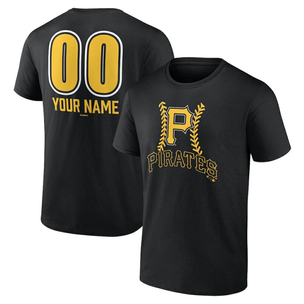 Pittsburgh Pirates Personalized Name & Number Fastball T-Shirt - MLB