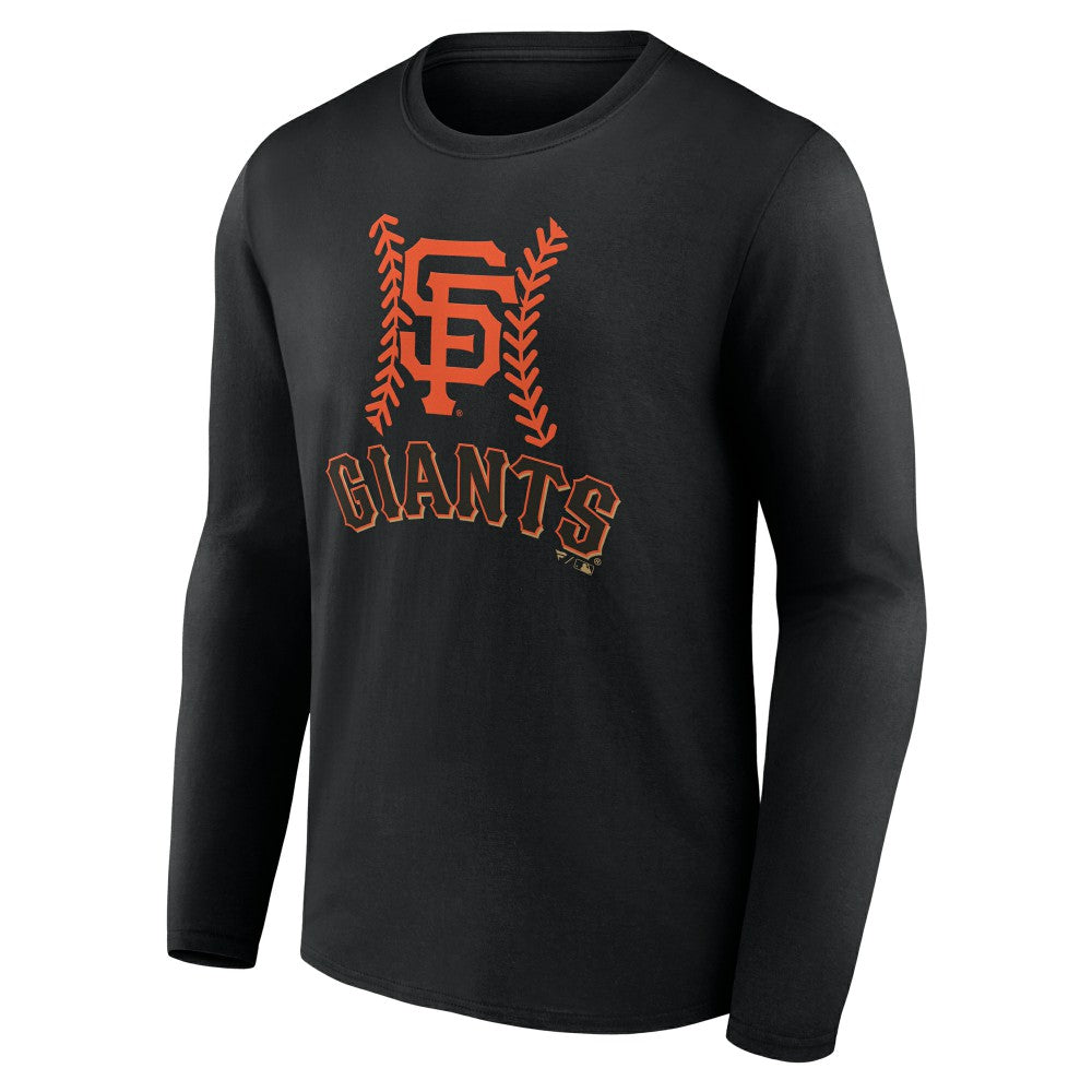 San Francisco Giants Personalized Name & Number Fastball Long Sleeve T-Shirt - MLB