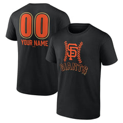 San Francisco Giants Personalized Name & Number Fastball T-Shirt - MLB