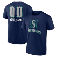 Seattle Mariners Personalized Name & Number Fastball T-Shirt - MLB