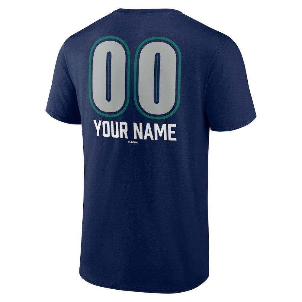 Seattle Mariners Personalized Name & Number Fastball T-Shirt - MLB