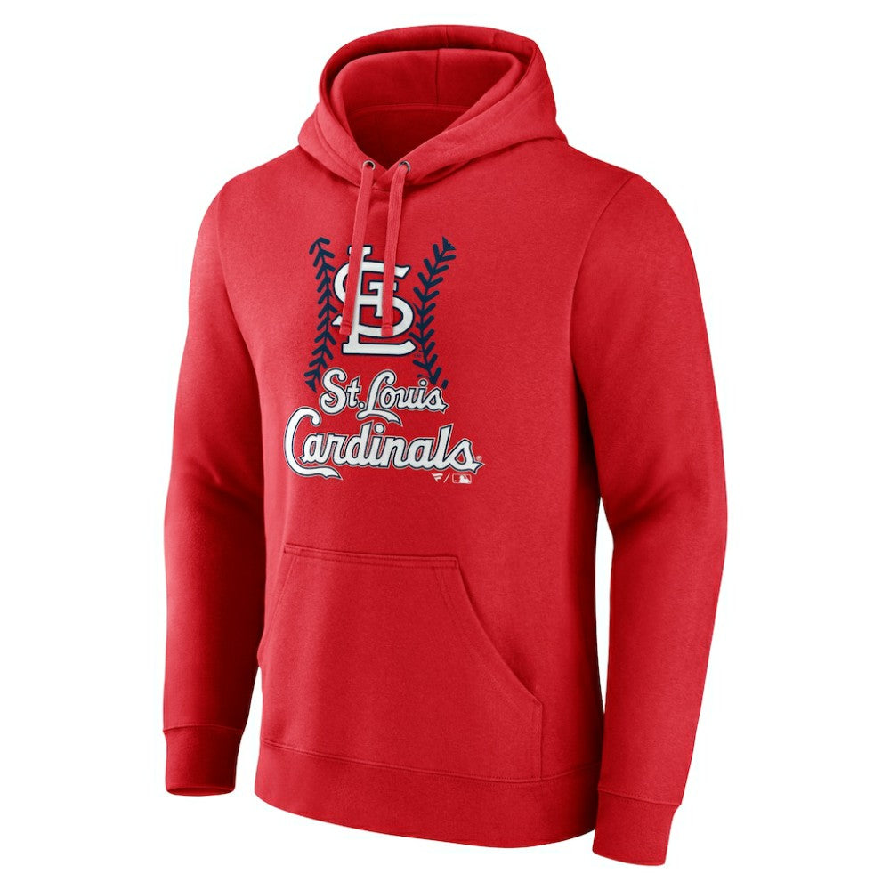 St. Louis Cardinals Personalized Name & Number Fastball Pullover Hoodie - MLB
