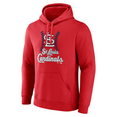 St. Louis Cardinals Personalized Name & Number Fastball Pullover Hoodie - MLB