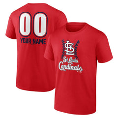St. Louis Cardinals Personalized Name & Number Fastball T-Shirt - MLB