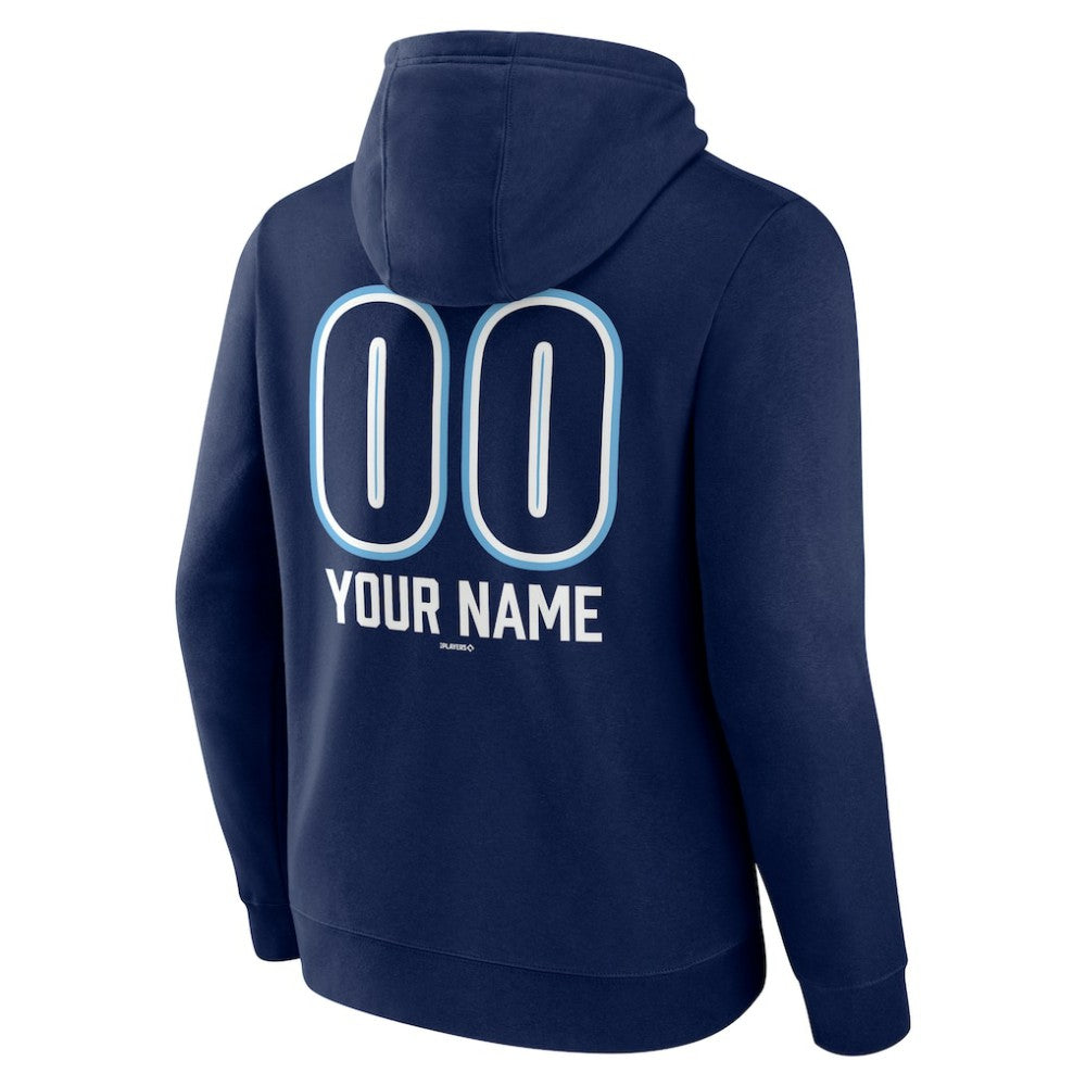 Tampa Bay Rays Personalized Name & Number Fastball Pullover Hoodie - MLB