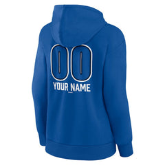 Toronto Blue Jays Women's Personalized Name & Number Fastball Pullover Hoodie - MLB