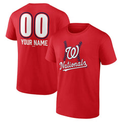 Washington Nationals Personalized Name & Number Fastball T-Shirt - MLB