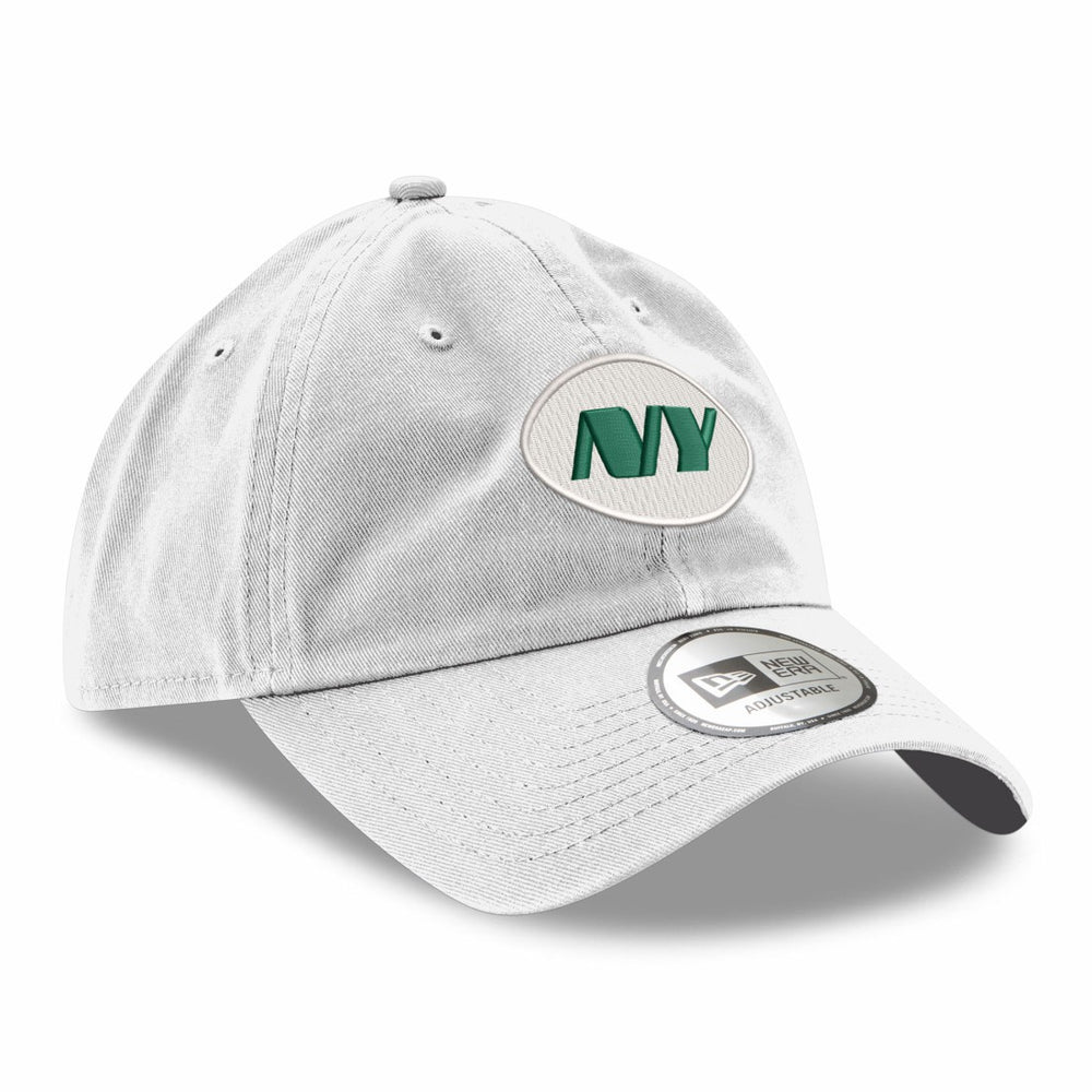 New York Jets New Era Casual Classic Adjustable Hat White | NFL