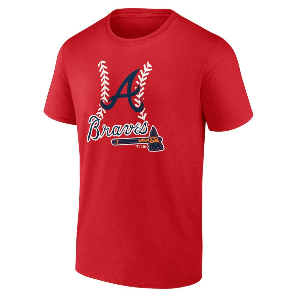 Atlanta Braves Personalized Name & Number Fastball T-Shirt - MLB