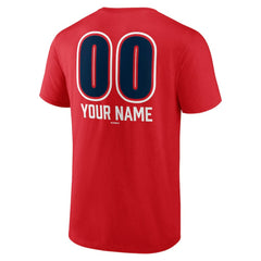 Boston Red Sox Personalized Name & Number Fastball T-Shirt - MLB