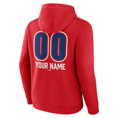 Chicago Cubs Personalized Name & Number Fastball Pullover Hoodie - MLB