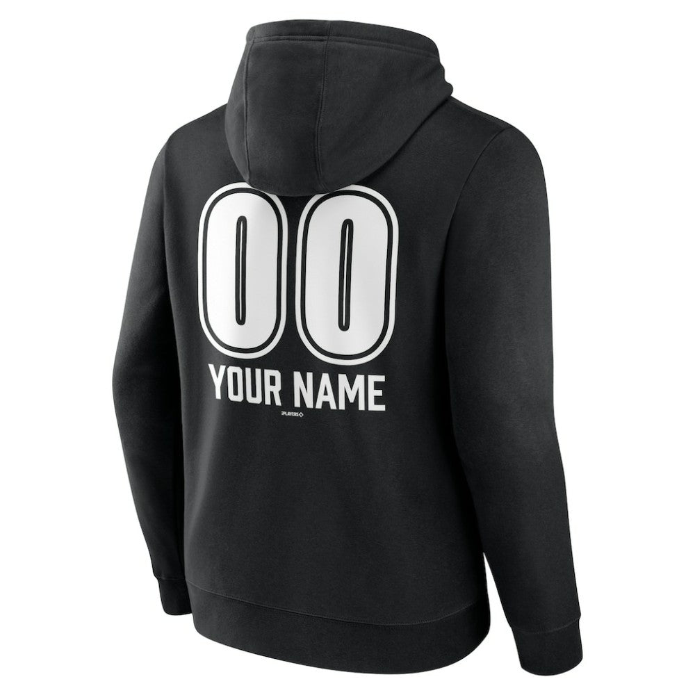 New York Yankees Personalized Name & Number Fastball Pullover Hoodie - MLB