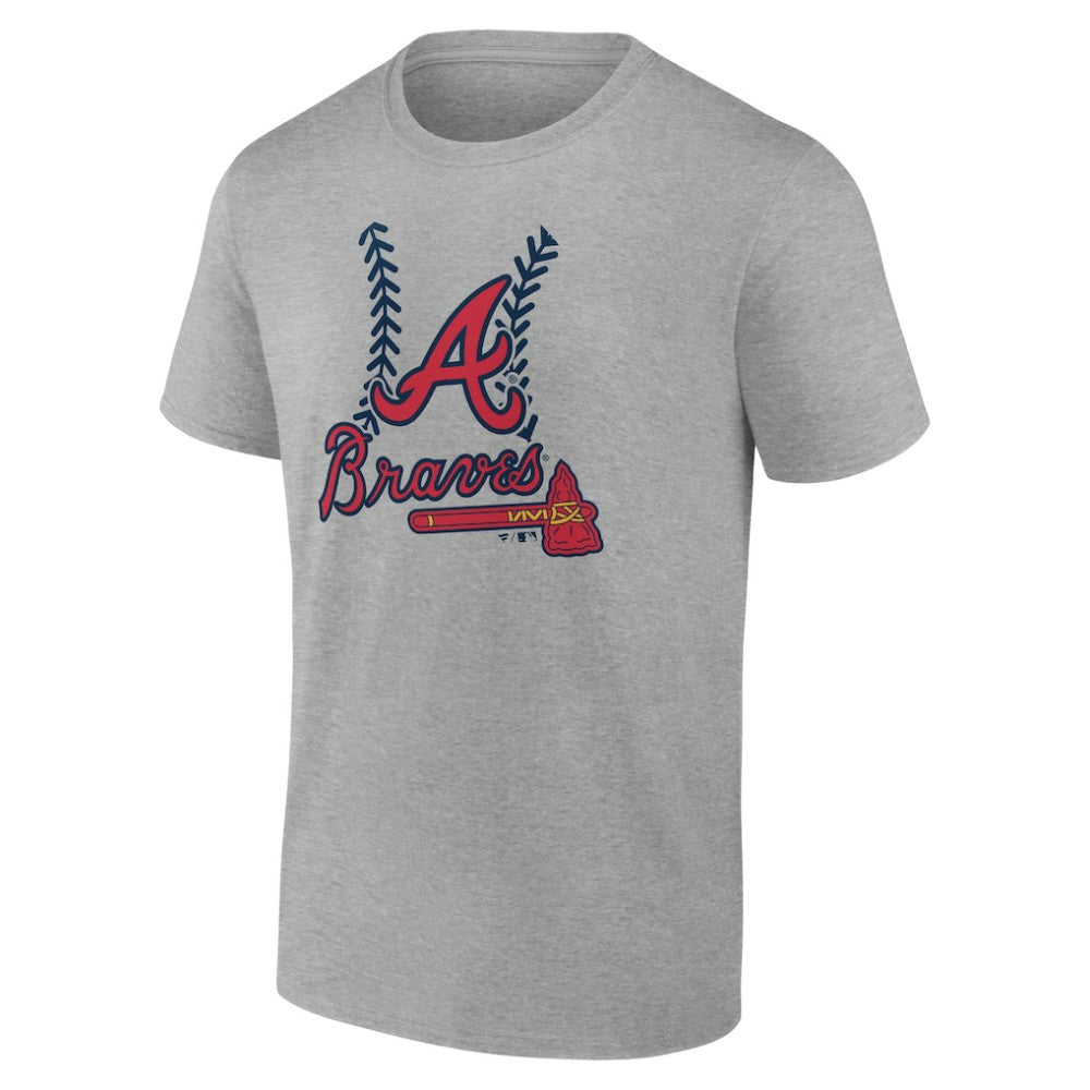 Atlanta Braves Personalized Name & Number Fastball T-Shirt - MLB