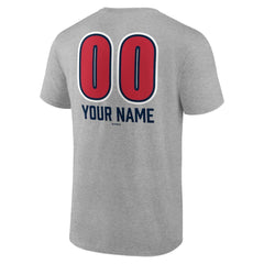 Atlanta Braves Personalized Name & Number Fastball T-Shirt - MLB