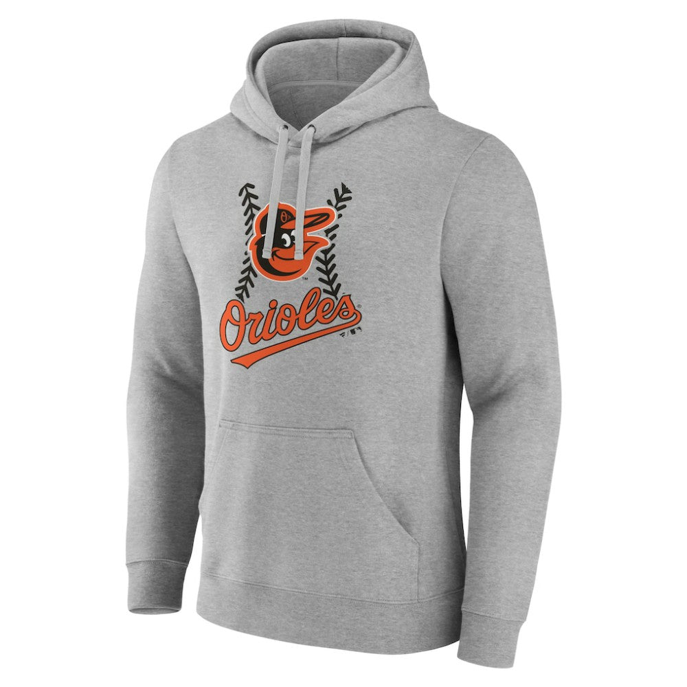 Baltimore Orioles Personalized Name & Number Fastball Pullover Hoodie - MLB