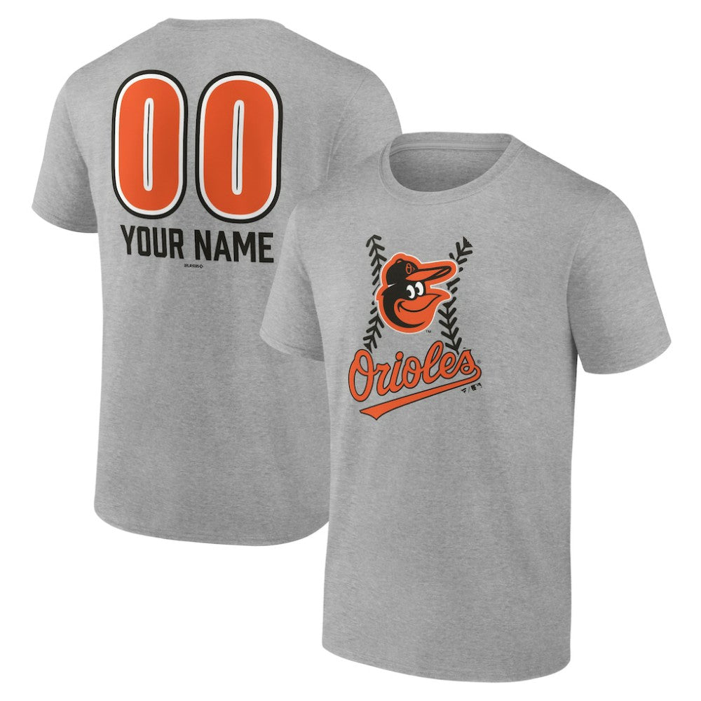 Baltimore Orioles Personalized Name & Number Fastball T-Shirt - MLB