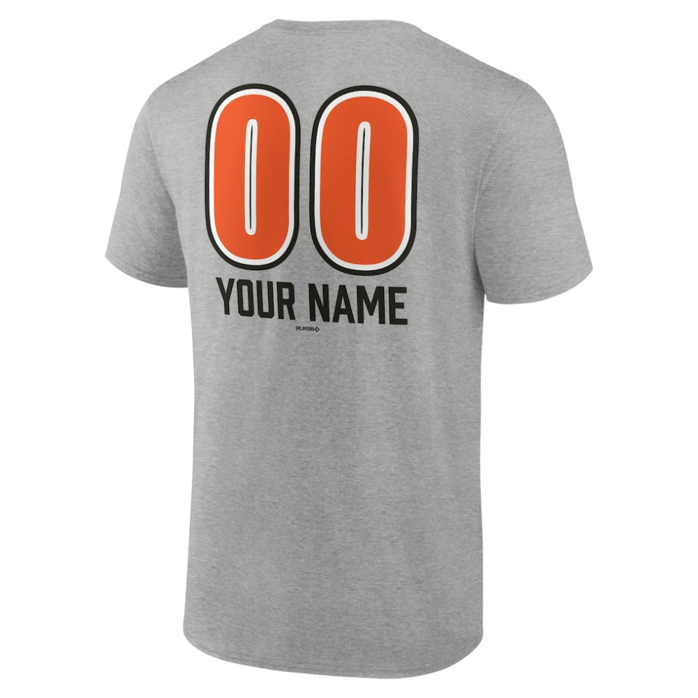 Baltimore Orioles Personalized Name & Number Fastball T-Shirt - MLB