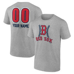 Boston Red Sox Personalized Name & Number Fastball T-Shirt - MLB