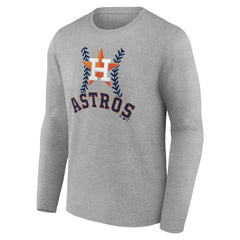 Houston Astros Personalized Name & Number Fastball Long Sleeve T-Shirt - MLB