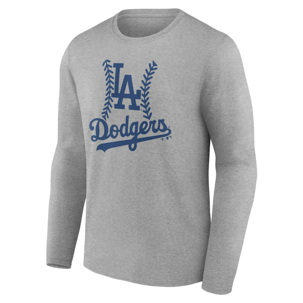Los Angeles Dodgers Personalized Name & Number Fastball Long Sleeve T-Shirt - MLB