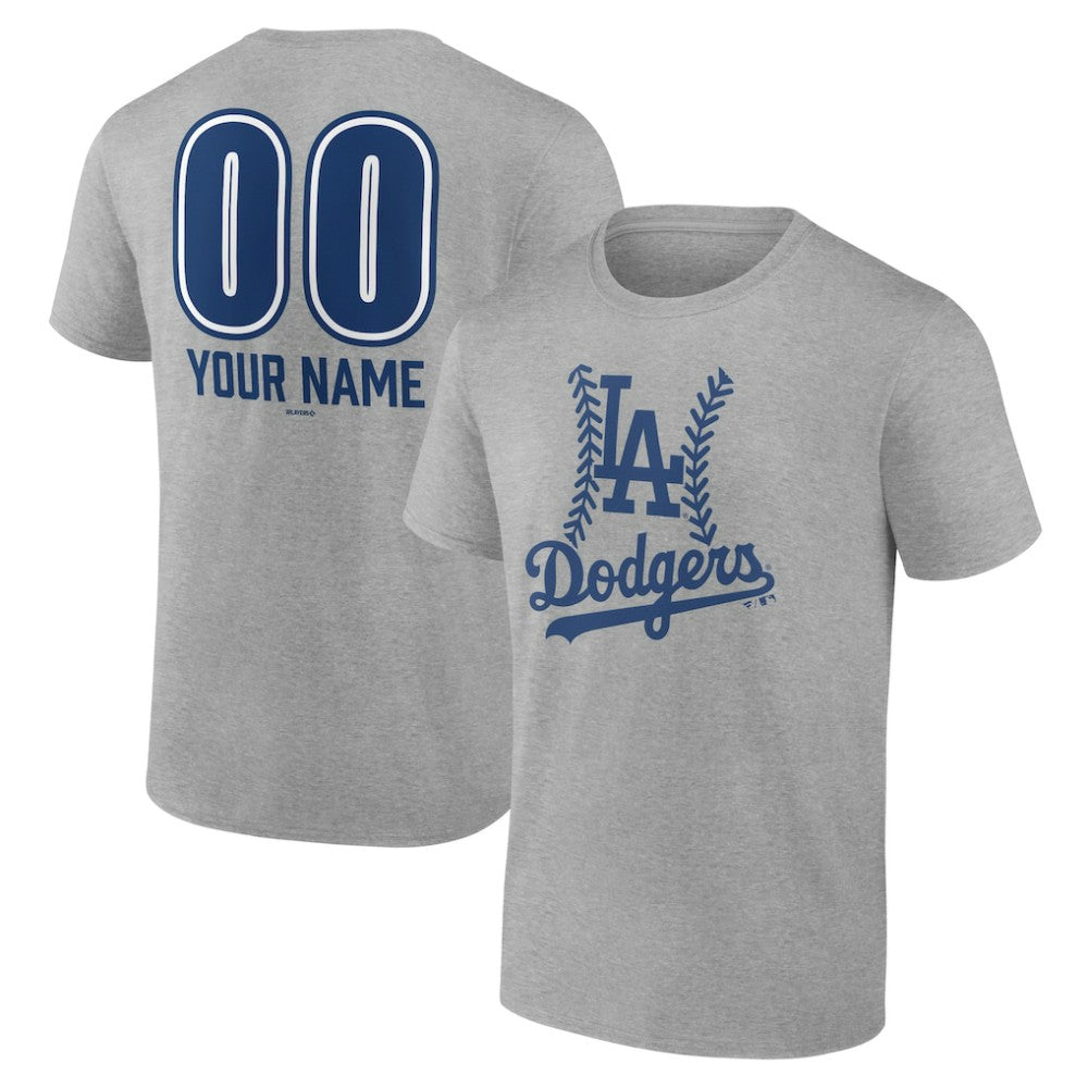 Los Angeles Dodgers Personalized Name & Number Fastball T-Shirt - MLB