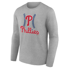 Philadelphia Phillies Personalized Name & Number Fastball Long Sleeve T-Shirt - MLB