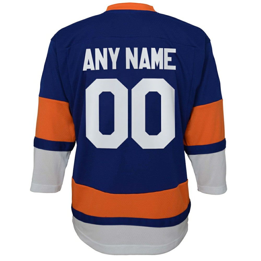 New York Islanders Youth Home Replica Custom Jersey - Royal - NHL