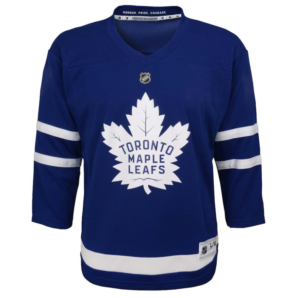Toronto Maple Leafs Youth Home Replica Custom Jersey - Blue - NHL