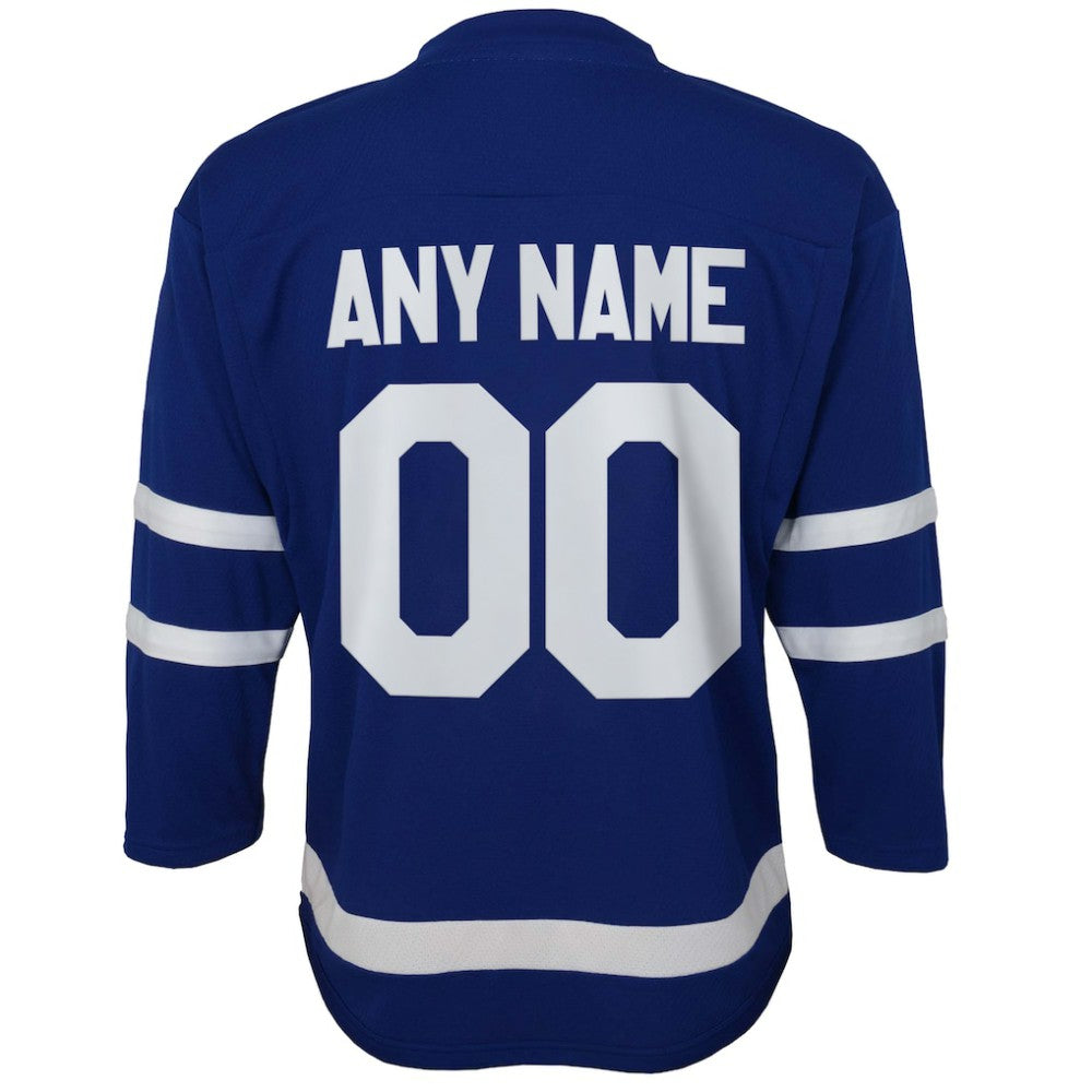 Toronto Maple Leafs Youth Home Replica Custom Jersey - Blue - NHL