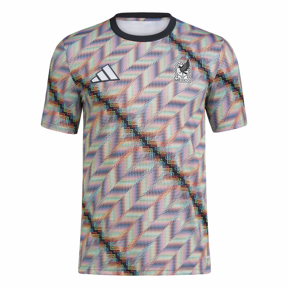 Mexico National Team 2024 Hispanic Heritage Pre-Match Top Black | Adidas discount
